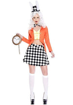 Sexy Adventurous White Rabbit Costume for Women - US 4057