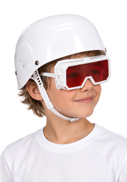 Kid's Air Pilot Helmet & Goggles Costume Kit - US 9578