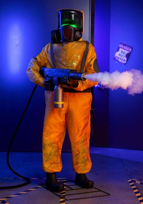 6.25FT Alien Clean Up Animatronic Decoration - Tekky - US 2941