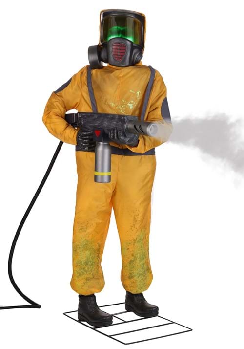 6.25FT Alien Clean Up Animatronic Decoration - Tekky - US 2941