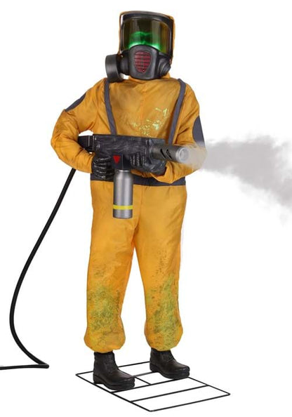 6.25FT Alien Clean Up Animatronic Decoration - Tekky - US 2941