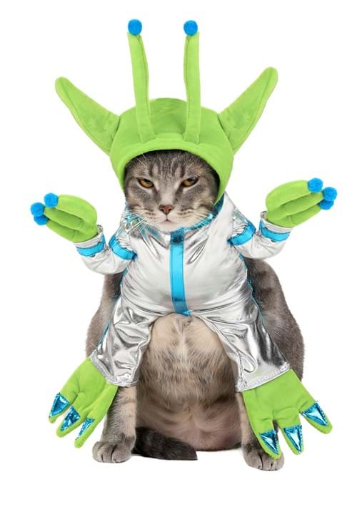 Pet Green Alien Costume - US 4710