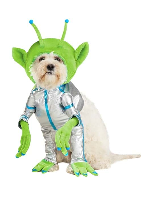 Pet Green Alien Costume - US 4710