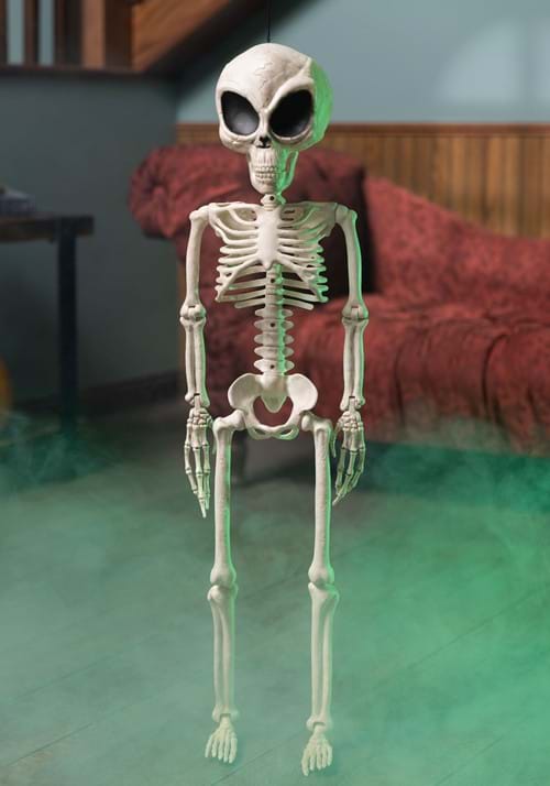 3FT Alien Skeleton Halloween Prop - US 1894
