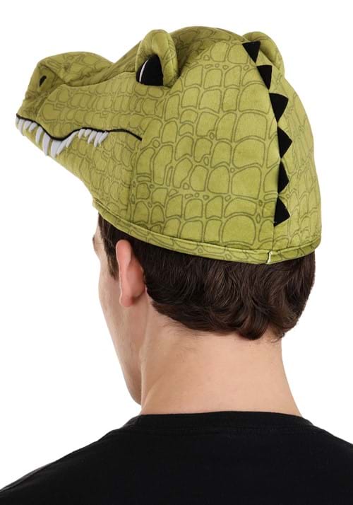 Plush Alligator Costume Hat Accessory - US 8073