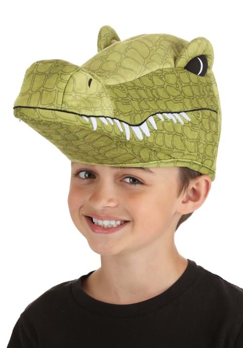Plush Alligator Costume Hat Accessory - US 8073