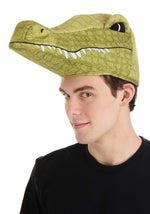 Plush Alligator Costume Hat Accessory - US 8073