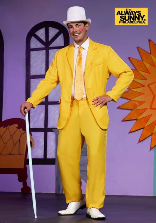 The Dayman Yellow Suit Always Sunny Costume - US 6178