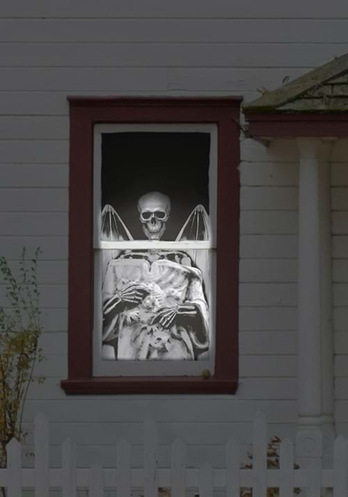 34.5" x 60" Angel to Demon Light Changing Window Poster Decoration - US 5105