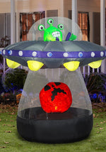 6FT Animated Alien Spacecraft Inflatable Decoration - US 7602
