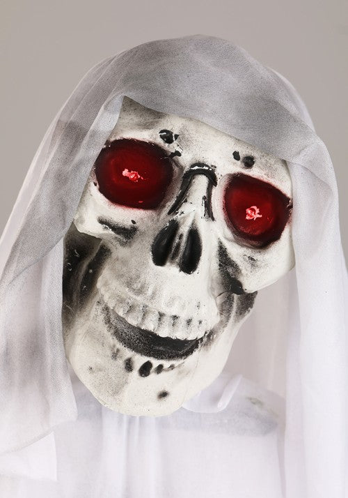 5.5FT Chained Skeleton Ghost Animatronic Decoration - Scream Saver - US 5496