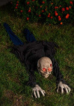 65-Inch Animated Crawling Zombie Decoration - US 9882
