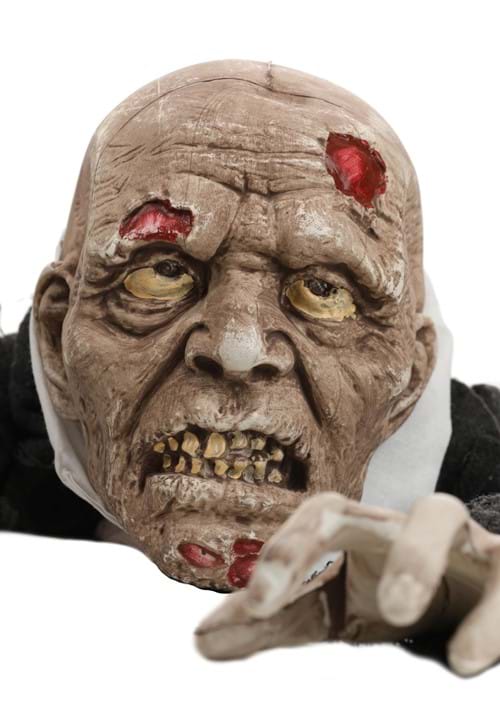 65-Inch Animated Crawling Zombie Decoration - US 9882
