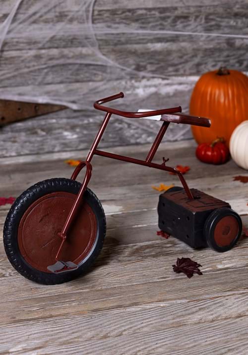 16-Inch Animated Ghostly Tricycle Prop Decoration - US 0066