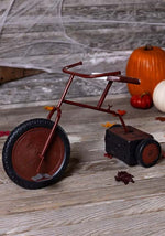 16-Inch Animated Ghostly Tricycle Prop Decoration - US 0066