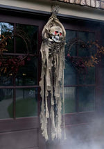 2.5FT Hanging Animated Skeleton Halloween Decoration - US 9628