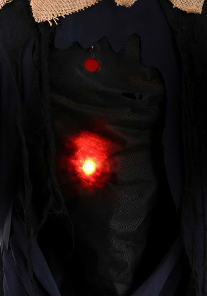 7FT Animated Raven Scarecrow Halloween Decoration - US 5308