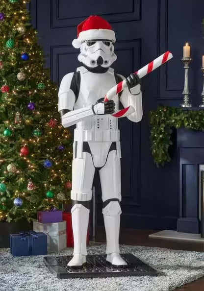 6FT Animated Star Wars Christmas Stormtrooper Decoration - US 3238