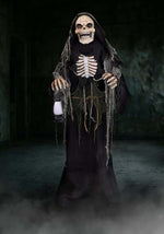 5.4FT Animated Wraithlike Reaper Halloween Decoration - Scream Saver - US 4045