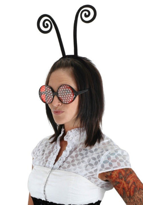 Black Antenna Costume Accessory Headband - US 2940