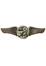 Antique Gear Wing Pin - US 0022