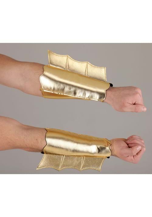 Costume Aquatic Arm Gold Fins - US 8471