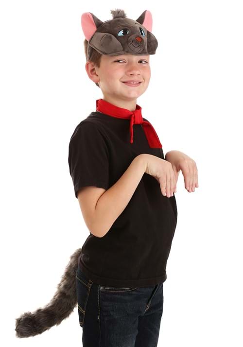 Disney Aristocats Berlioz Plush Headband, Collar & Tail Costume Kit - US 1001