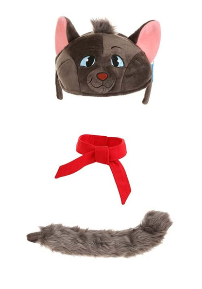 Disney Aristocats Berlioz Plush Headband, Collar & Tail Costume Kit - US 1001
