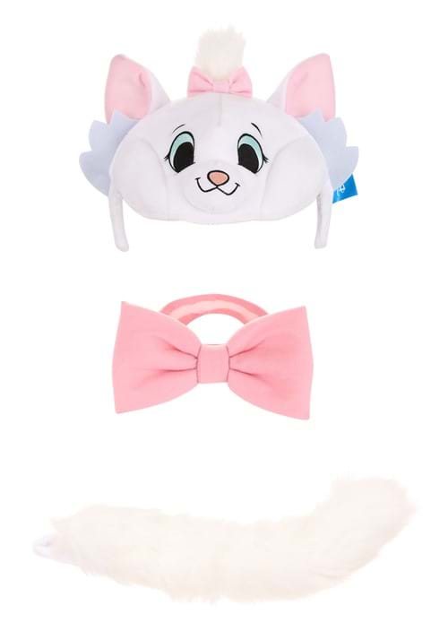 Disney Aristocats Marie Soft Headband, Collar & Tail Costume Kit - US 6621