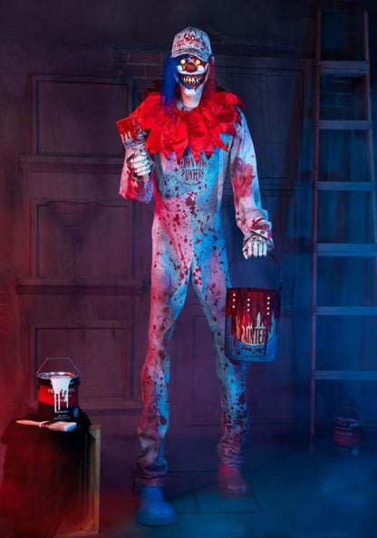 7FT Animated Arty the Clown Halloween Decoration - US 1440