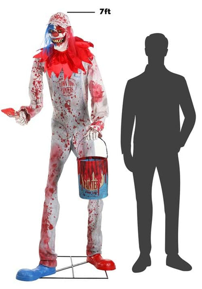 7FT Animated Arty the Clown Halloween Decoration - US 1440