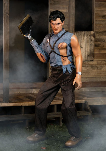 6FT Ash Army of Darkness Halloween Animatronic Decoration - US 4046