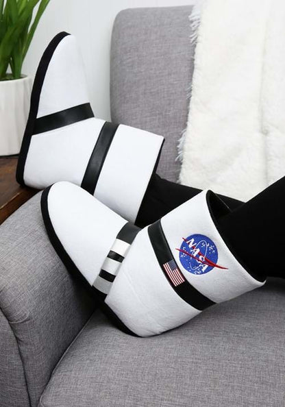 Astronaut Boot Slippers for Adults - US 6528