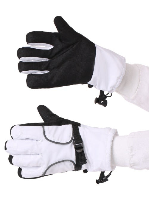 Astronaut White Gloves for Kids - US 0756