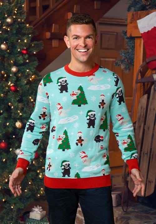 Australian Animals Ugly Christmas Sweater for Adults - US 8200