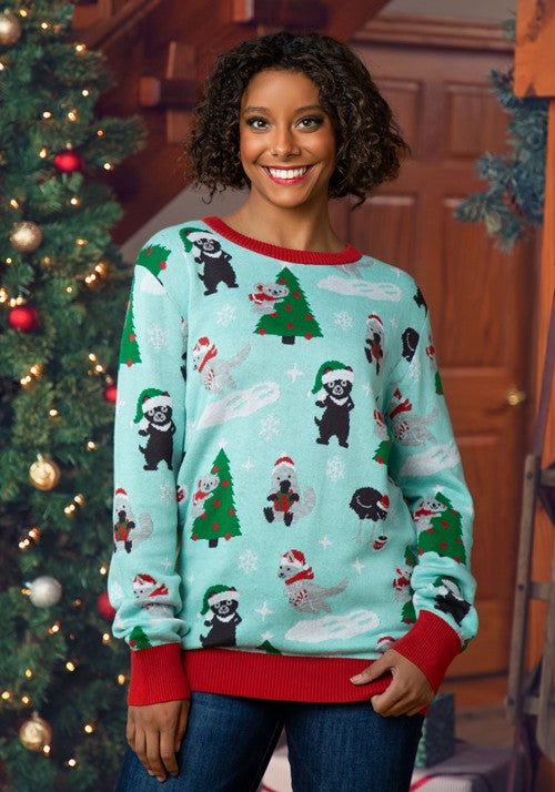 Australian Animals Ugly Christmas Sweater for Adults - US 8200
