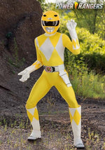 Authentic Women's Power Rangers Yellow Ranger Costume - US 0747