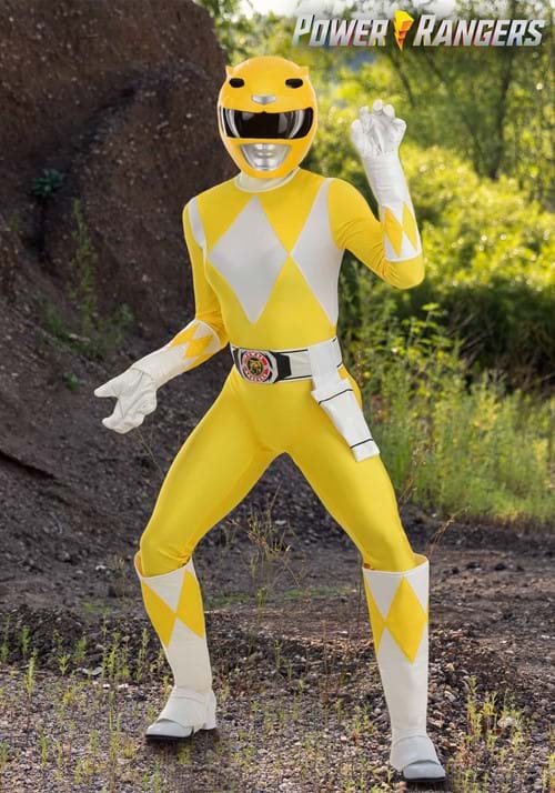 Authentic Women's Power Rangers Yellow Ranger Costume - US 0747