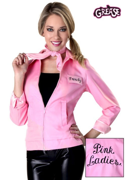 Authentic Grease Plus Size Pink Ladies Jacket Costume - US 1909