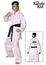 Authentic Karate Kid Daniel San Costume for Adults - US 6377