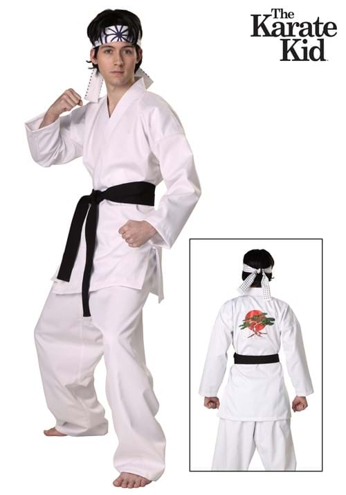 Authentic Karate Kid Daniel San Costume for Adults - US 6377