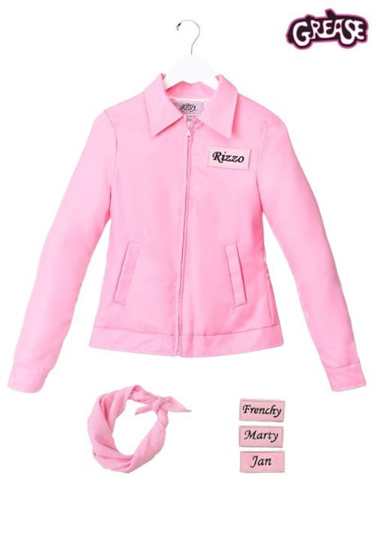Authentic Grease Plus Size Pink Ladies Jacket Costume - US 1909
