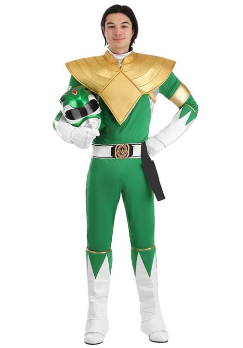 Authentic Men's Power Rangers Green Ranger Costume - US 7769