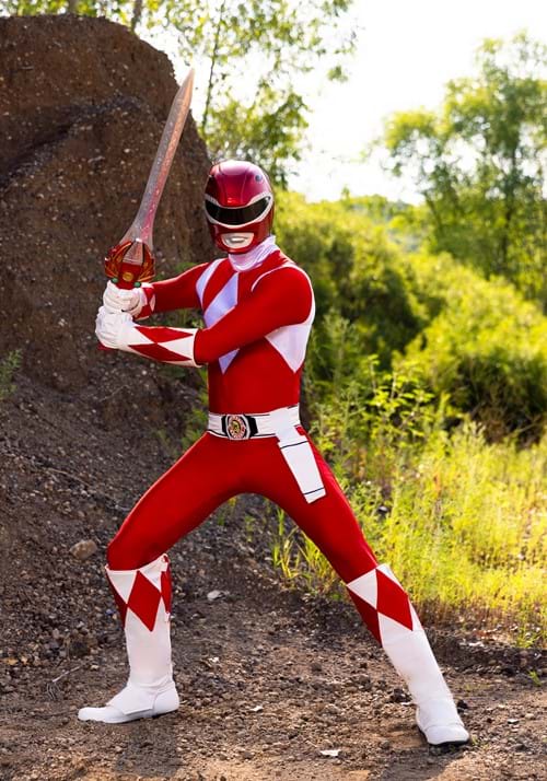 Authentic Power Rangers Adult Red Ranger Costume - US 8528