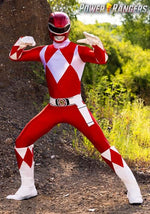 Authentic Power Rangers Adult Red Ranger Costume - US 8528