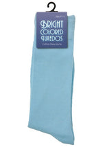 Baby Blue Dress Socks - US 2537
