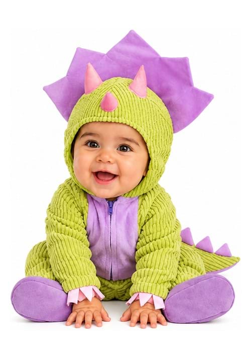 Purple Triceratops Costume for Babies - US 1494