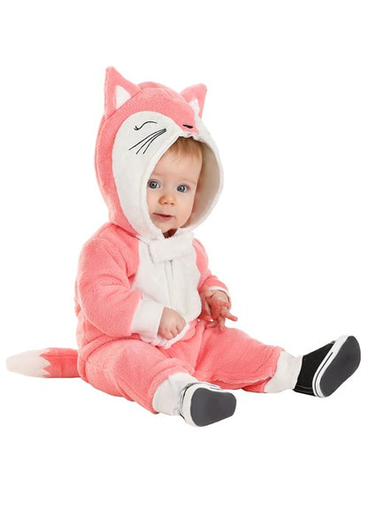 Infant Pink Fox Onesie Costume - US 7641