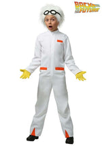 Kid's Back to the Future Doc Brown Costume - US 5754