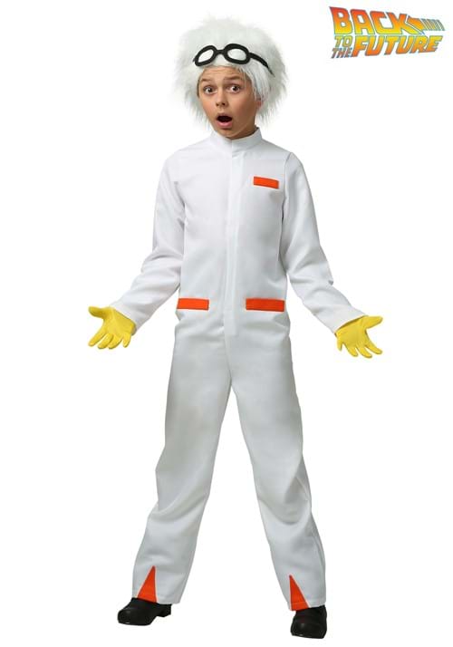 Kid's Back to the Future Doc Brown Costume - US 5754